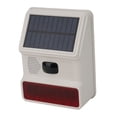 thumbnail image 4 of Solar Powered Waterproof Siren with Wireless Flashing Strobe for Security, 4 of 8