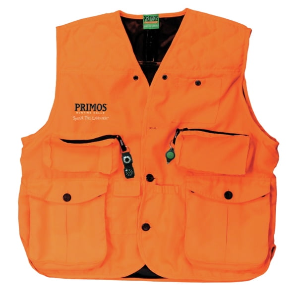 Primos Gunhunter's Vest Lg Blaze Orange 65702 by Primos