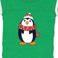 thumbnail image 4 of Inktastic Cuddly Christmas Penguin Boys or Girls Baby Bodysuit, 4 of 5