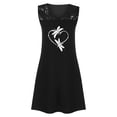 thumbnail image 4 of Vestidos de chaleco de encaje de playa estampados sin mangas casuales de moda de verano para mujer Fridja hj4080, 4 of 5