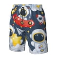 thumbnail image 4 of Fotbe Astronaut And Space Trajes de Baño Estampados para Hombre, Shorts de Verano de Secado Rápido, Ropa de Playa, Bañadores-Large, 4 of 6
