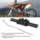thumbnail image 4 of Protector de calor de escape, protector universal de tubo de escape de motocicleta Cubierta de protector de silenciador de escape(Negro) Amonsee No, 4 of 6