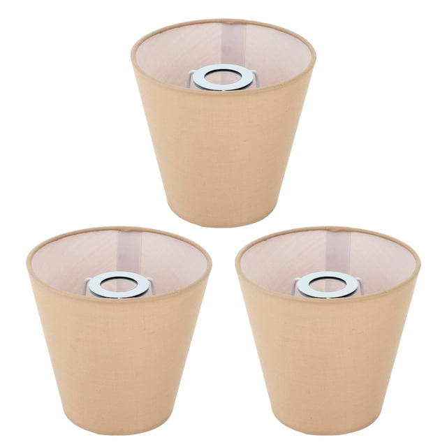 Pantalla de tela, 3 piezas Pantalla de tela de tela Pantallas de lámpara de tela Pantalla de lámpara Ultra Responsiva Jadeshay A