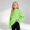 Green, variant on Girls Neck Sweatshirt Long Sleeve Loose Fit Pullover Casual Solid Color Tops Fashion Oversized Clothing for School Daily Outdoor