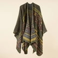thumbnail image 1 of Wraps Liquidation, zanvin Châle Chaud Foulard style Ethnique à Double Usage Châle Assorti, 1 of 5