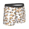 thumbnail image 2 of KLL Dachshund Dog Puppy Men's Cotton Boxer Briefs Underwear-Large, 2 of 8