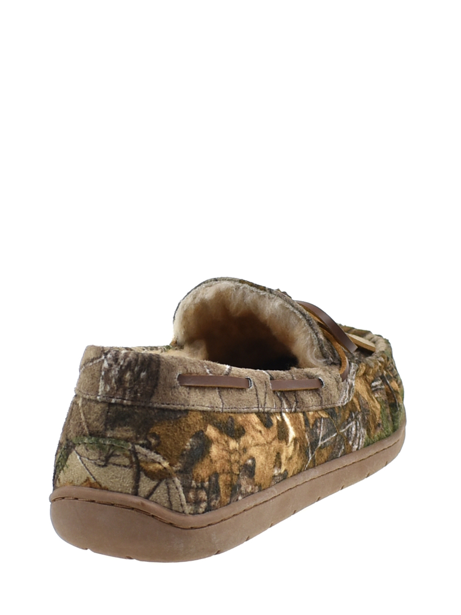 George Men's Trapper Moccasin Slippers, Camo photo 4