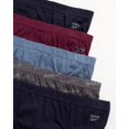thumbnail image 1 of Reebok Men's Underwear - Low Rise Briefs with Contour Pouch (5 Pack), Size Large, Blue/Navy/Grape, 1 of 6