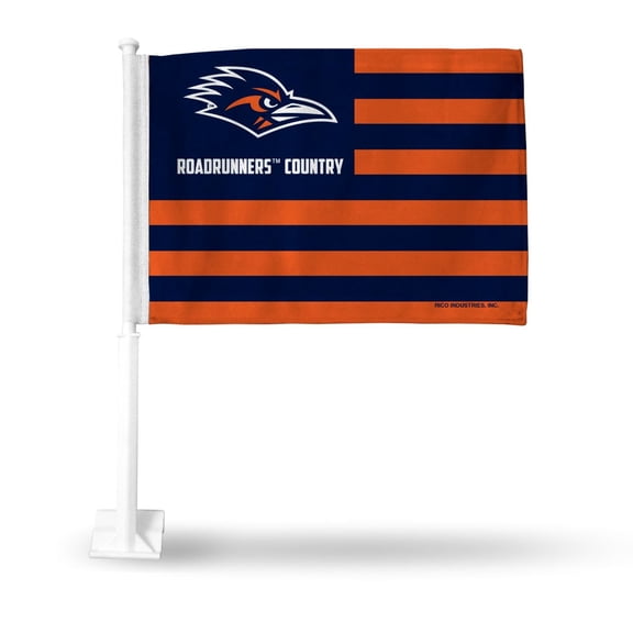 Texas San Antonio UTSA NCAA Roadrunners Country 11x14 Window Mount 2-Sided Car Flag