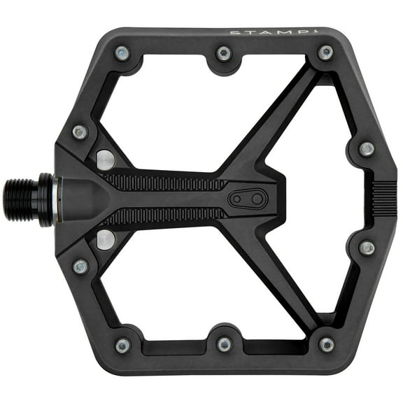 Crankbrothers Stamp 1 Gen 2 Pedals - Platform, Composite, 9/16", Black, Large