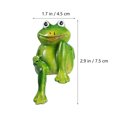 thumbnail image 3 of Figuras de animales diminutas, regalos, decoración de mostrador, ranas únicas, adornos para decoración del hogar, escritorio, 3 of 6