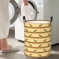 thumbnail image 5 of Lsque African tribal elephant Pattern Laundry Hamper Basket, Tall Woven Rope Hamper Basket for Clothes, Lightweight Storage Basket, Collapsible Waterproof-Medium, 5 of 6