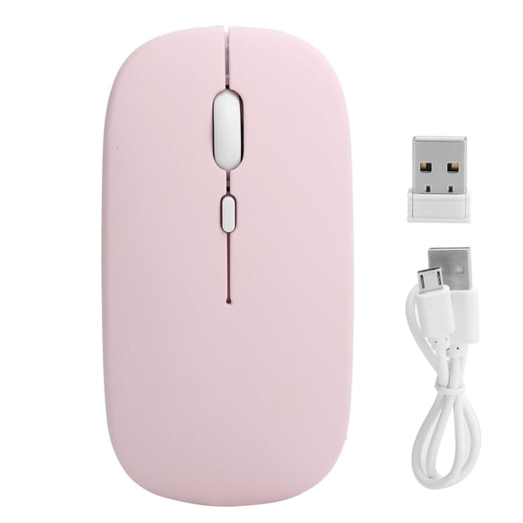 GHZ Mouse,Mouse Pink Wireless Bluetooth Mouse Bluetooth Mouse Future-Proof Design
