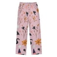 thumbnail image 2 of Halloween Cartoon Cat Pattern Pajama Pants Soft Lightweight Lounge Pants Bottoms Sleep Pants Warm Comfy, 2 of 9