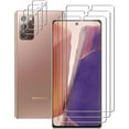 thumbnail image 1 of ccwonima (3+3) For Samsung Galaxy Note 20 5G 4G (3 Pack) Tempered Glass Screen Protector with Camera Lens Protector, Anti Scratch, HD Clear, 1 of 1