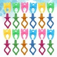thumbnail image 2 of KAKOWELY 24Pcs Thread Organizer Clips Sewing Clip Binding Clips Bobbin Holder Clamp (Random Color),1.18"X0.79"X0.2", 2 of 5
