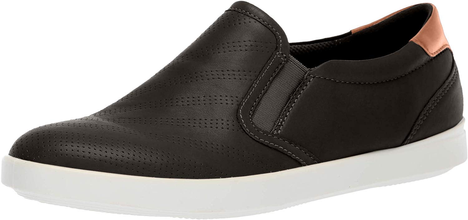 weggooien aankomen Voorganger ECCO Women's Aimee Sport Slip On Sneaker, Black/Muted Clay, 42 M EU  (11-11.5 US) - Walmart.com