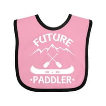 Inktastic Canoe Future Paddler Boys or Girls Baby Bib