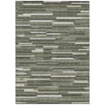 thumbnail image 2 of Addison Rugs Chantille Indoor/Outdoor Transitional Stripes Olive Washable Rectangle Rug, 5' x 7'6", 2 of 6