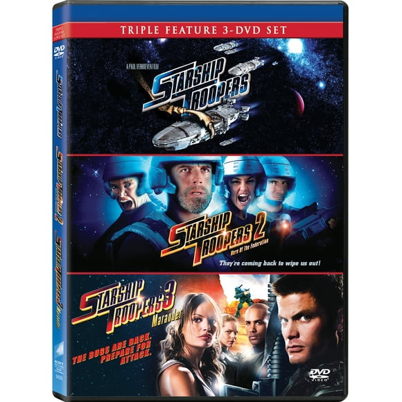 Starship Troopers: Triple Feature (DVD), Sony Pictures, Sci-Fi & Fantasy