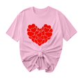 thumbnail image 1 of Camisetas de Manga Corta para Mujeres, Camiseta de Cuello Redondo Impresa de Moda, Primavera Y Verano Casual, 1 of 8
