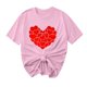 thumbnail image 1 of Camisetas de Manga Corta para Mujeres, Camiseta de Cuello Redondo Impresa de Moda, Primavera Y Verano Casual, 1 of 8