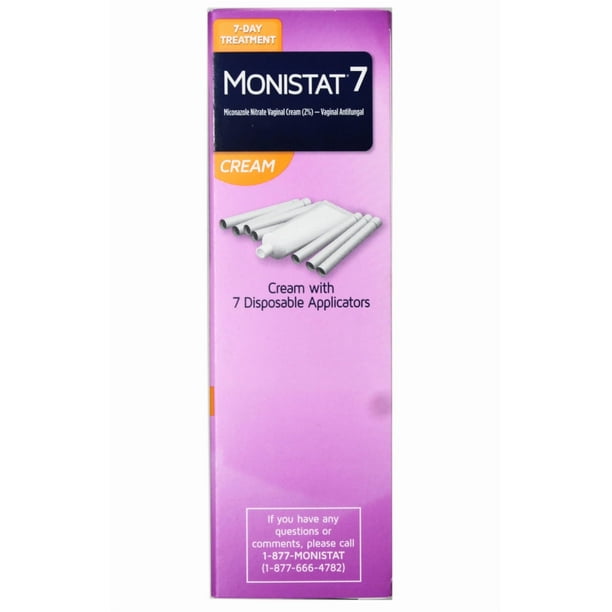 2 Pack - Monistat 7 Miconazole Cream 7-Day Yeast Infection