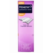2 Pack - Monistat 7 Miconazole Cream 7-Day Yeast Infection Treatment Cream for Women,1.59 Oz +7 Disposable Applicators