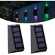 thumbnail image 1 of Solar wall light Outdoor fence light LED waterproof solar stair light Up and down 7 colour changing outdoor patio, 1 of 4
