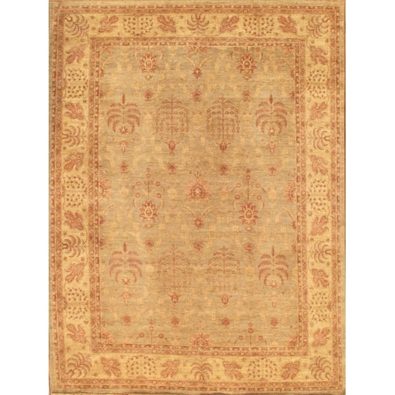 Pasargad Home Ferehan Collection Hand-Knotted Lamb's Wool Area Rug- 10' 3" X 13' 9"