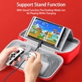 thumbnail image 4 of Big Capacity Storage Bag for Nintendo Switch Game Console TV Dock Case Portable Travel Carrying Pouch Handbag Classic Design (B08), 4 of 7