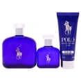thumbnail image 2 of Ralph Lauren Polo Blue 3 Pc Gift Set - 4.2oz EDT Spray, 1.36oz EDT Spray, 3.4oz Hair and Body Wash, 2 of 5
