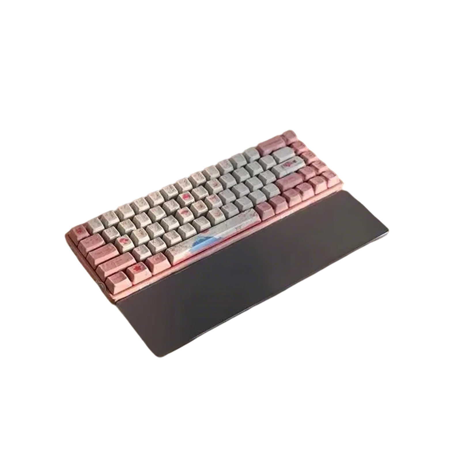 Ergonomic Acrylic Hand Wrist Rest for Mechanical Keyboards, NonSlip Support Cushion for Office Work and Gaming