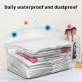 thumbnail image 4 of Nilvkv Desktop Cosmetic Organizer Dresser Organizer Household Toiletries Transparent Large Capacity Mask Storage Box with Lid, Organization & Storage, 4 of 6