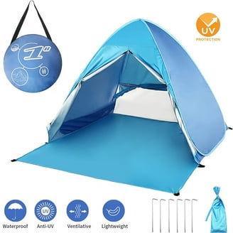 Venustas UPF 50+ Beach Tent, Portable Sun Shelter for 3-8 People