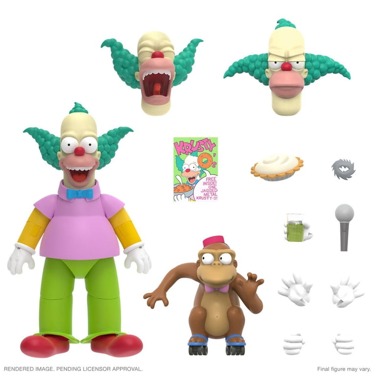 Super7, The Simpsons Ultimates Krusty the Clown 7-Inch Action