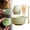 E, variant on Water Bottle Matcha Whisk Set 5PCS Matcha Set Includes Matcha Bowl with Spout Chasen Whisk with Ceramic Holder Matcha Matcha Kit for For Matcha Lovers