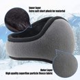 thumbnail image 3 of Orejeras de lana plegables unisex de invierno Orejeras cálidas ajustables JAMW Sencillez, 3 of 5