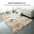 thumbnail image 1 of Carpet Nordic INS Modern Rectangle Stylish Rug Tie-Dye Comfortable Skin-Friendly Derotation Mat Footcloth Bedside Kitchen Camel Beige, 1 of 9