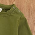 thumbnail image 3 of 0-24M Newborn Baby Boys Girls Autumn Candy Color Sweatshirts Tops+Pants Cotton Casual Tracksuits, 3 of 7