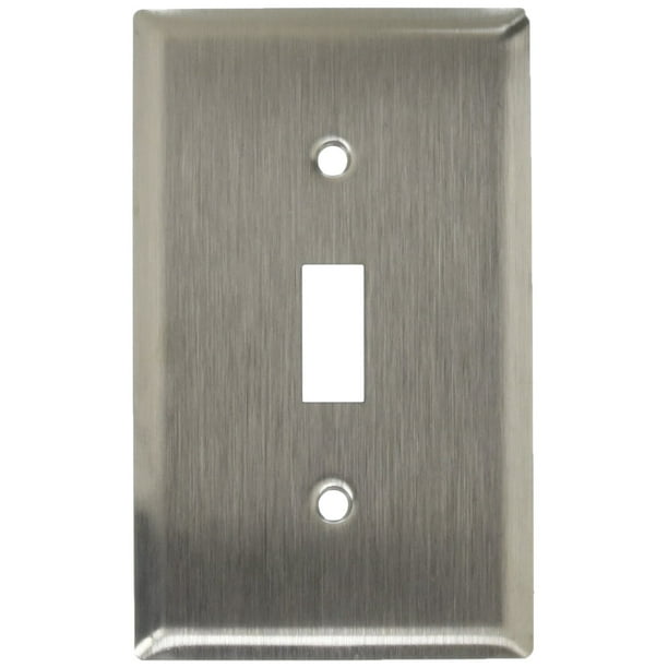 Mulberry Stainless Steel 1Gang Switch Cover Toggle Wallplate Switchplate 97071