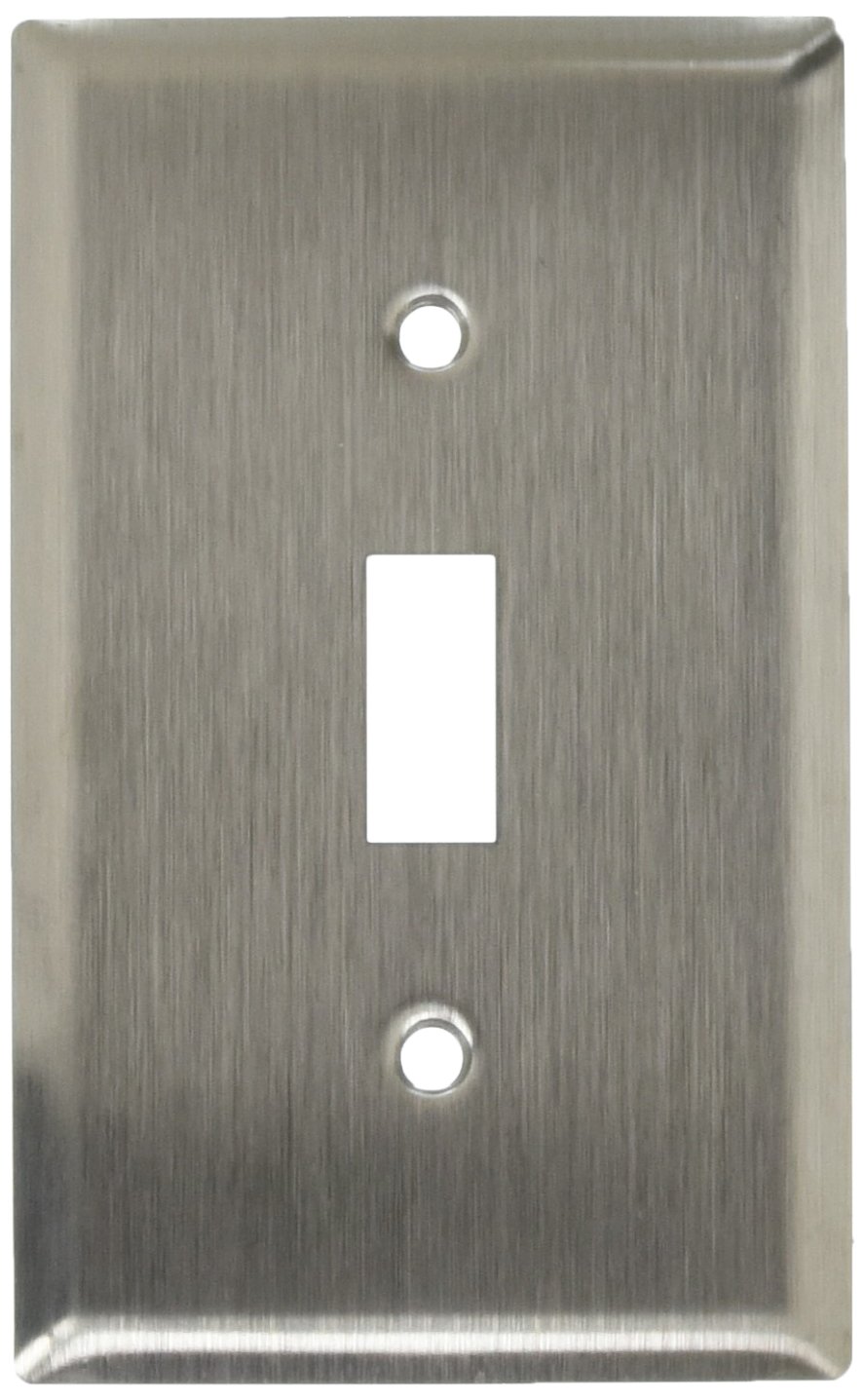 Electrical Supplies Cooper Stainless Steel 1 Gang Toggle Switch Wall Plate Cover Switchplate 93071 Home Garden Gefradis Fr