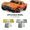 thumbnail image 2 of bedienty Wheelbase Steering Link Rod Set For 1/14 4WD Short Course Truck OFF-Road Blue, 2 of 6