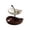 A, variant on LIERTOUR Ceramic 3-Tier Fruit Bowl and Snack Plate for Coffee Table and Kitchen Counter Dessert Tray for Christmas Social Event and Home Social and Food Display Decor Gear, ,Antique Brown