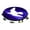 Multicolor, variant on Remo Dove Tambourine 8 in. 16 Jingles