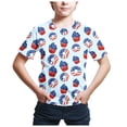 thumbnail image 4 of Gerichy Boys Tshirts,Boys 4th of July Shirt USA Flag Patriotic Fourth of July Shirts for Kids Indenpendence Day T Shirts Casual Cotton Short Sleeve Round Neck Tshirt, 4 of 4