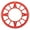 Red, variant on JT Racelite Aluminum Black Rear Sprocket 50 Tooth (JTA460.50BLK)