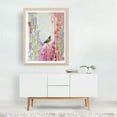 thumbnail image 3 of le vent est douceur sur mes joues - Painting Watercolor Bird Abstract Floral Nature Pastel Wildlife Unframed Wall Art Print 22 x 28 inches, 3 of 4