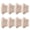 Beige-8pcs, variant on Kids Heel Grips Size Reducing Inserts, Soft Anti-Rub Trimmable Pads for Loose Shoes,8pcs,2.95" × 1.77" × 0.24"