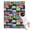 Colorful Dinosaurs Skeletons, variant on Colorful Dinosaurs Skeletons Text Pattern Blanket,Comfortable Soft Lamb Wool Throw Blanket,All Season,Warm Lightweight Blankets for Sofa Bed Couch Living Room Chair,30"x40"